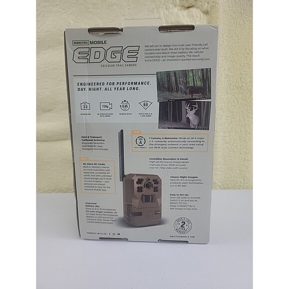 Moultrie Edge Modile Cellular Trail Camera MP33, 720p NIB - Picture 10 of 14